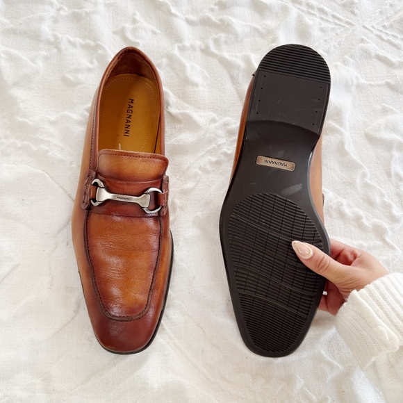 Magnanni Rafa Loafers Size 7 $375 - Picture 9 of 10